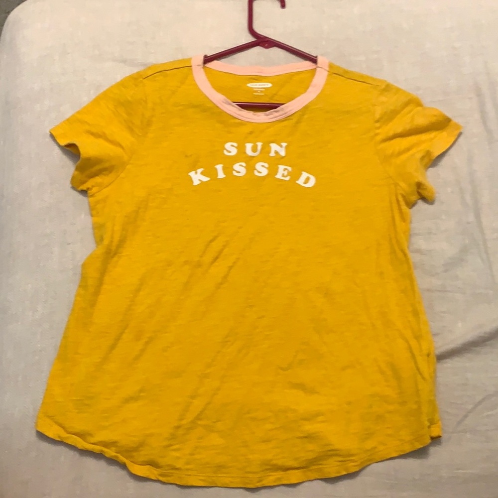 Yellow shirt